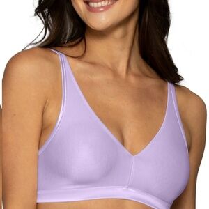 NWT Vanity Fair Women's Illumination Wireless Bralette 72108 - Virtual Lavender